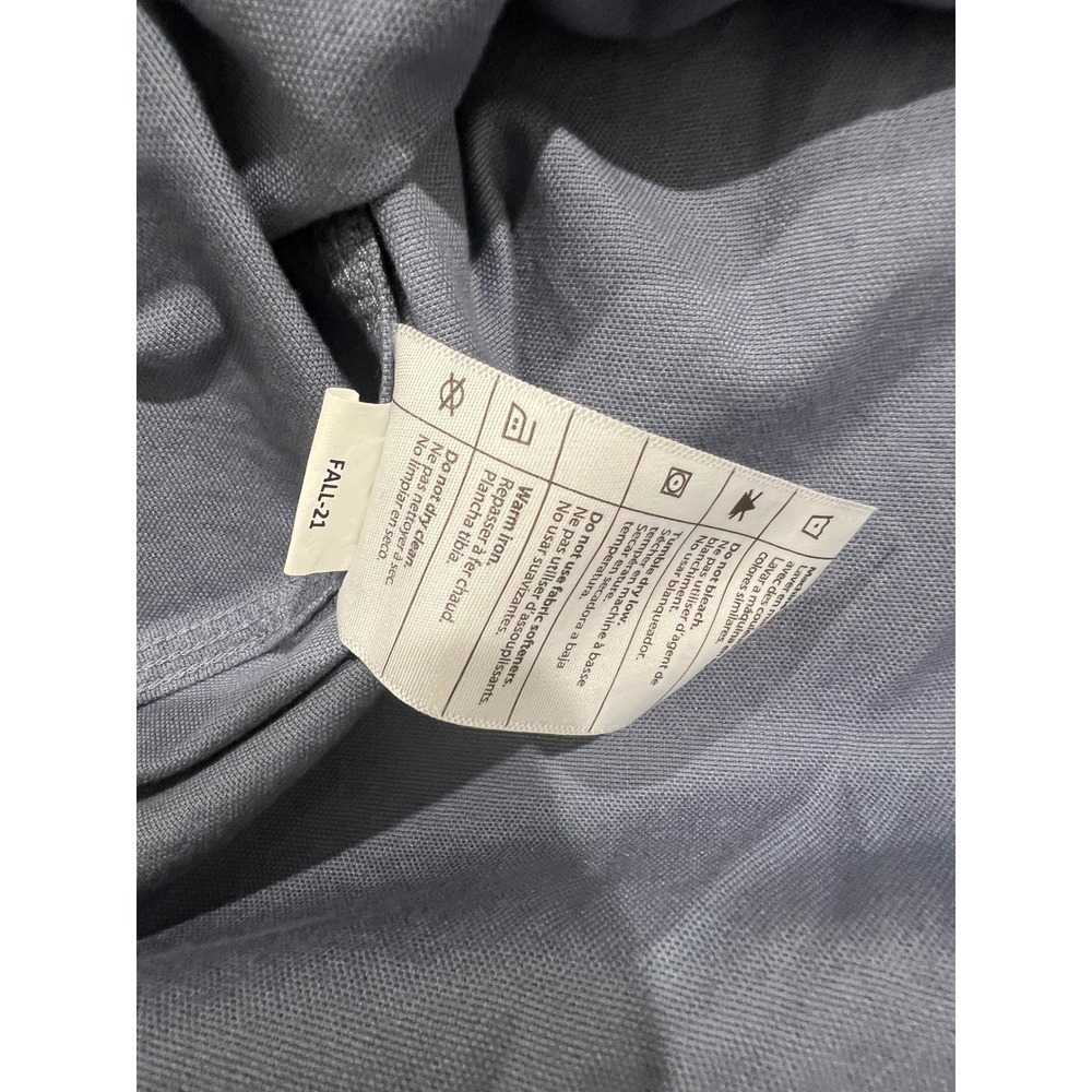 Carhartt Shirt Mens L Blue/Gray Rugged Flex Relaxed Fit Long Sleeve Work Shirt - Picture 5 of 5